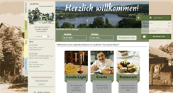 Desktop Screenshot of landhotel-taltitz.de