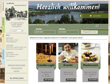 Tablet Screenshot of landhotel-taltitz.de